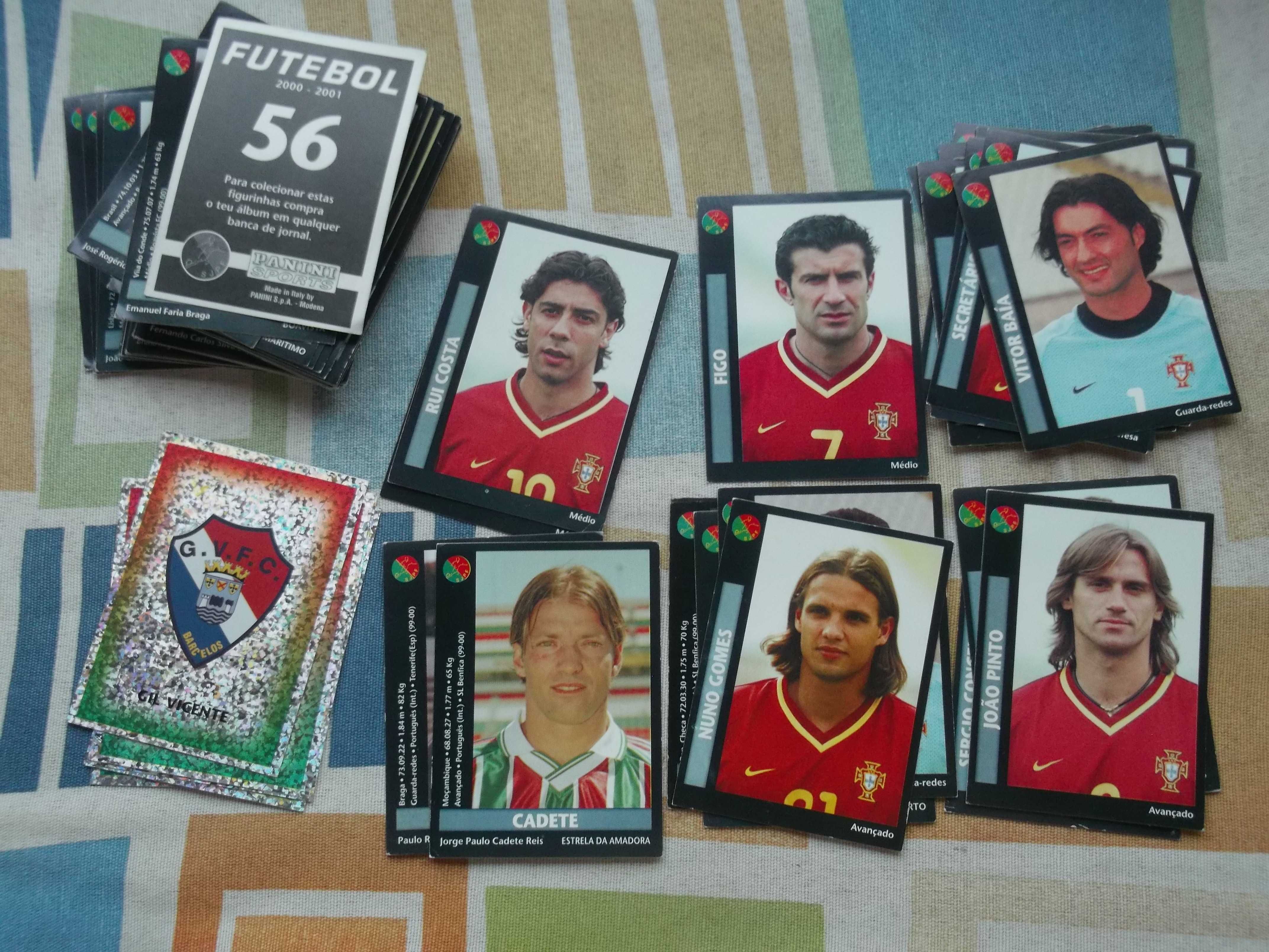 Cromos de Futebol de 1977 a 2004.05