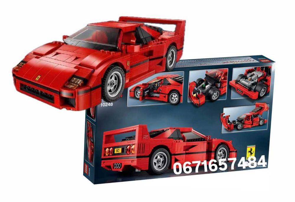 Конструктор LEGO Creator Ferrari F40 (10248) Подарунок Лего Феррарі