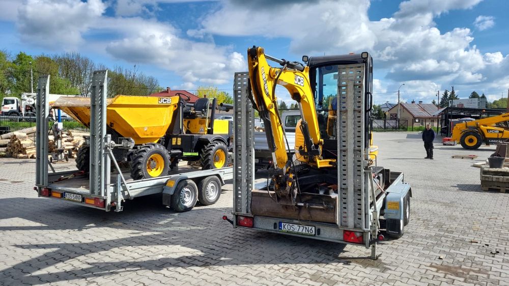 Usługi/Wynajem koparek/Wozideł/Ładowarka telekopowa/zagęszczarki
