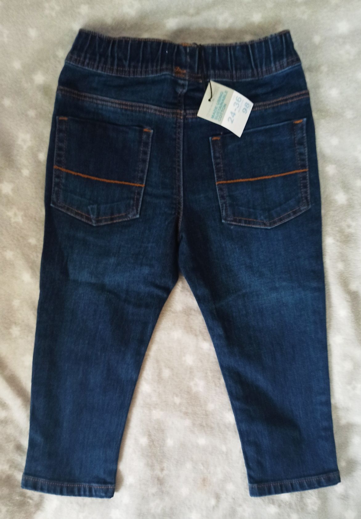 Spodnie jeansowe dla chlopca 98 Primark