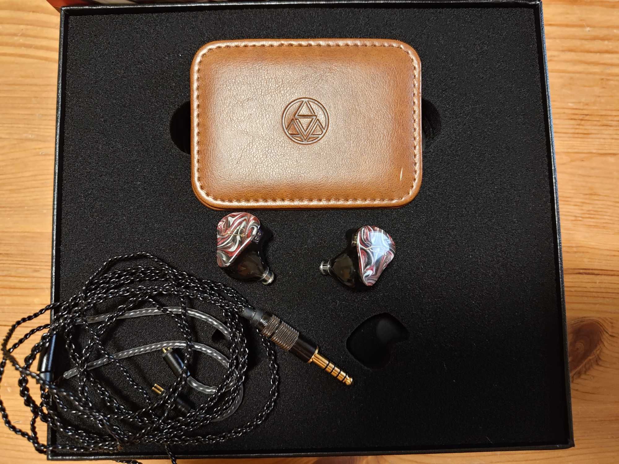 Słuchawki dokanałowe douszne IEM Mangird Xenns  UP + kabel 4,4 mm
