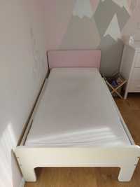 Łóżko dziecięce  dla dziewczynki Ikea. Rozsuwane , materac