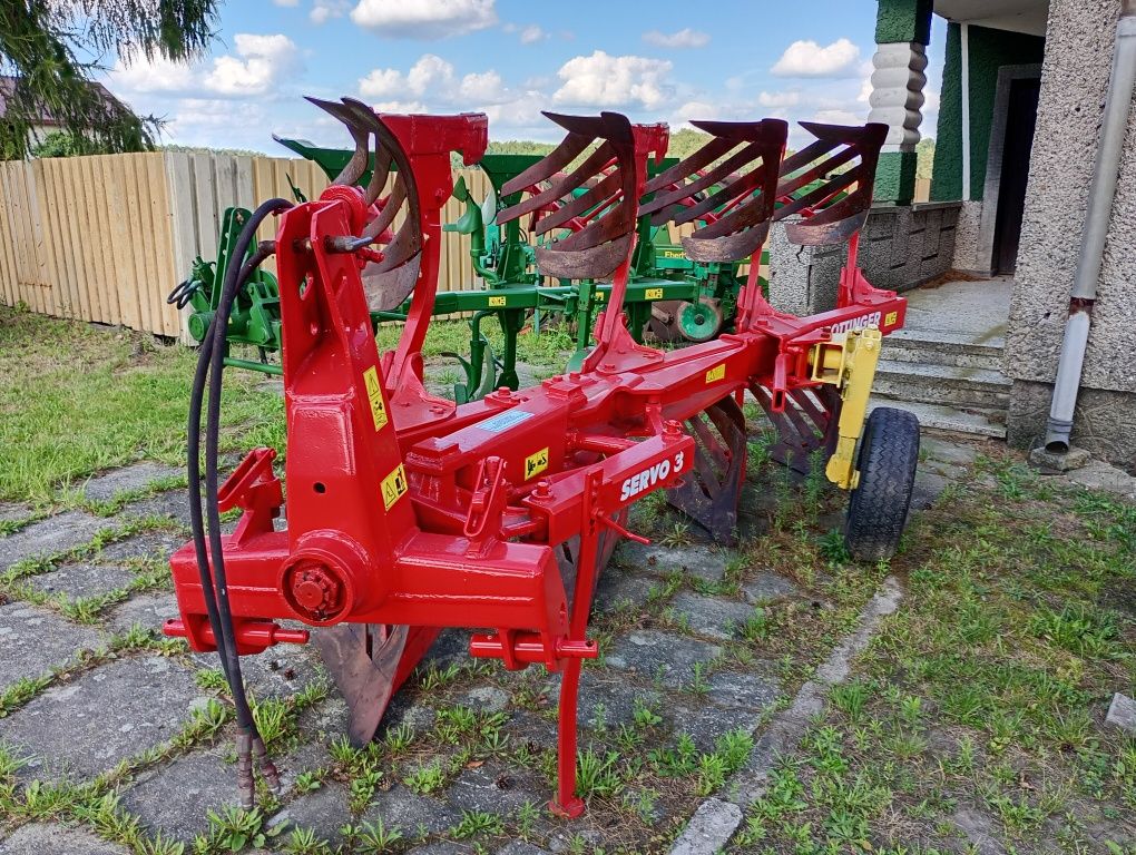 Pług obrotowy hydraulicznie