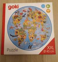 Puzzle Goki Mapa Świata
