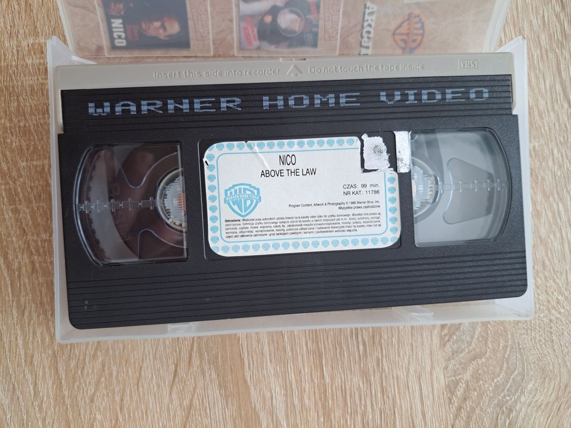 Nico- Steven Seagal- Vhs Polski Lektor Unikat