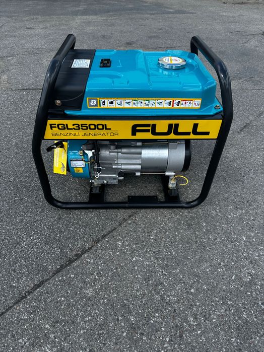 Генератор однофазний бензиновый FULL FGL 3500 L(2,8 кВт)