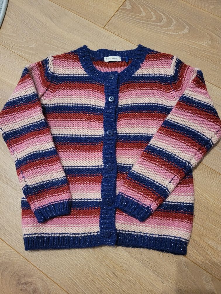 Sweter sweterek dziewczęcy Cool Club r. 122