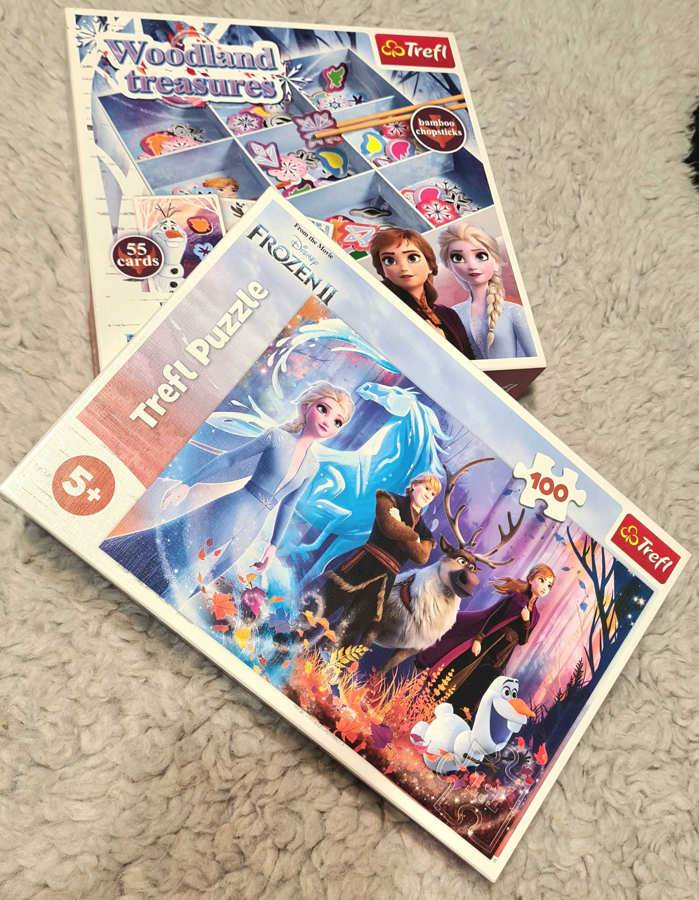 Trefl Gra oraz Puzzle Frozen II