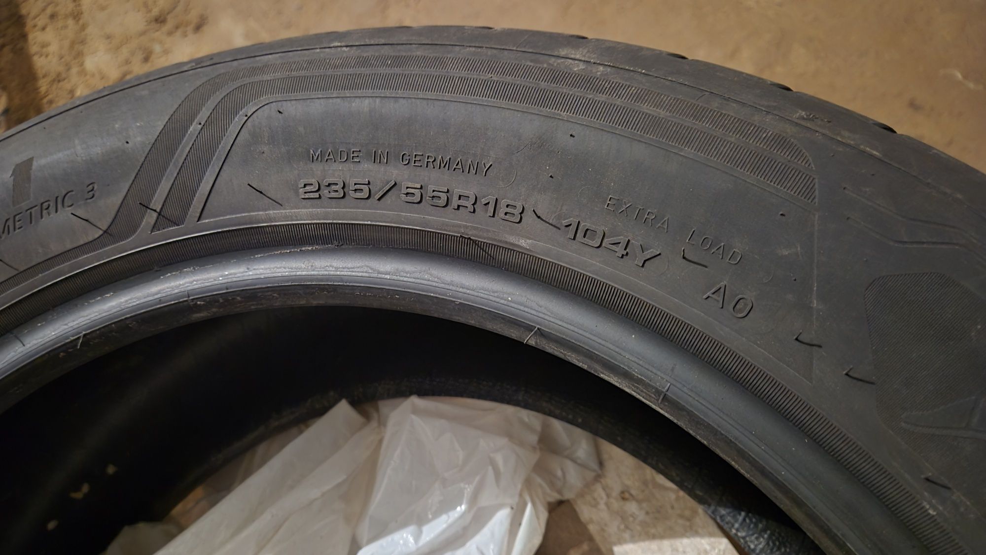 Шини 235/55 r18 пара Good year eagle f1