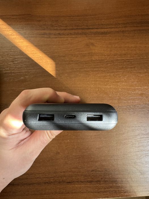 Belkin Power Bank 20000mAh, 15W, Dual USB-A, USB-C, Black (BPB012BTBK)