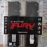 Pamięć Kingston Fury Beast RGB, DDR4, 16 GB, 3200MHz, CL16 (KF432C16BB