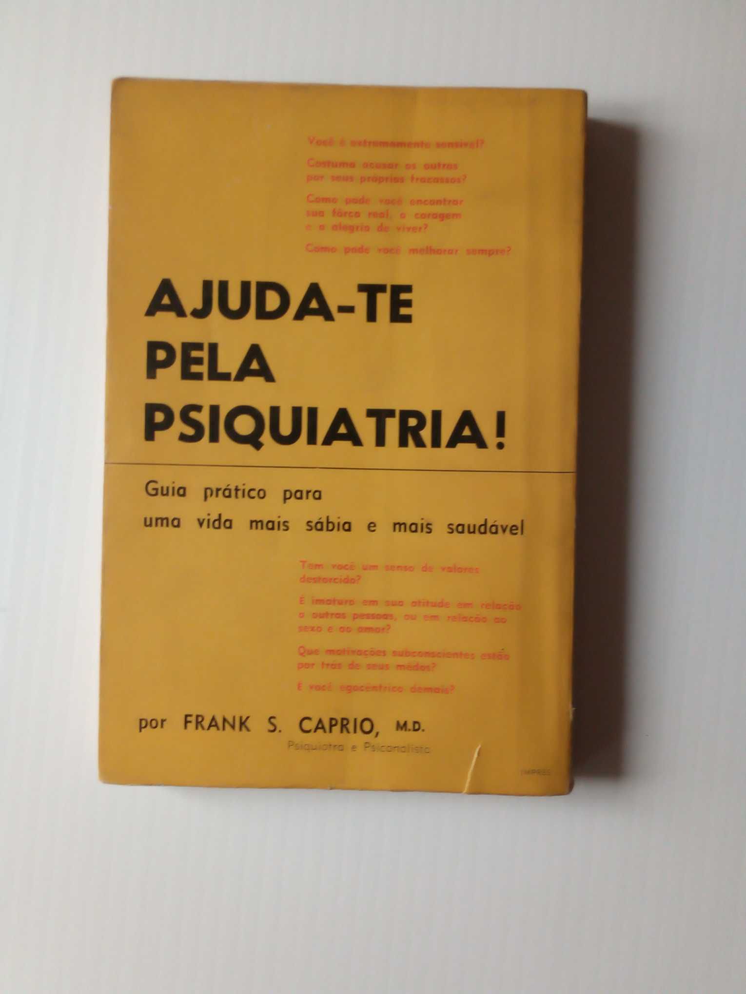 Livro "Ajuda-te pela Psiquiatria!", de Frank S. Caprio