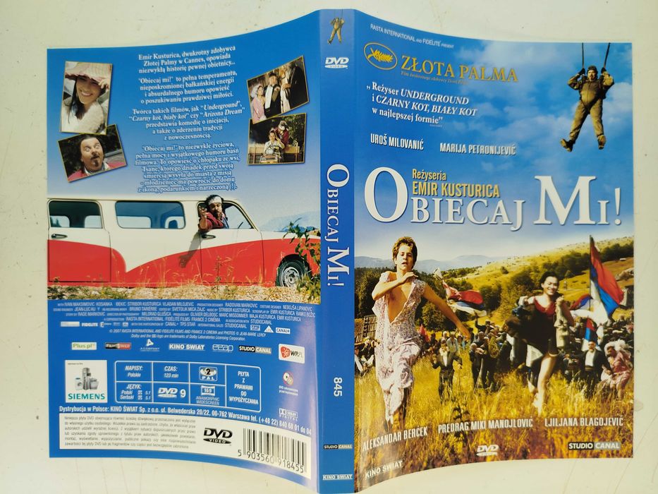 Obiecaj mi ! Emir Kusturica DVD komedia