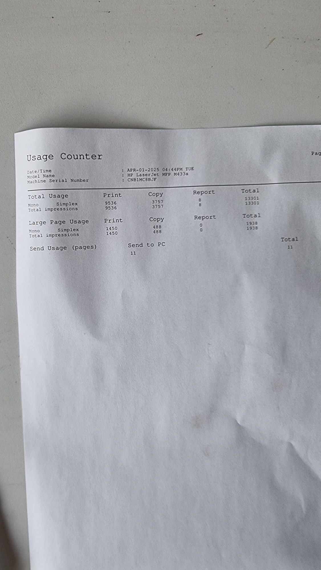 Drukarka skaner A3 A4 HP laserjet m433a laserowa czarno biała format A