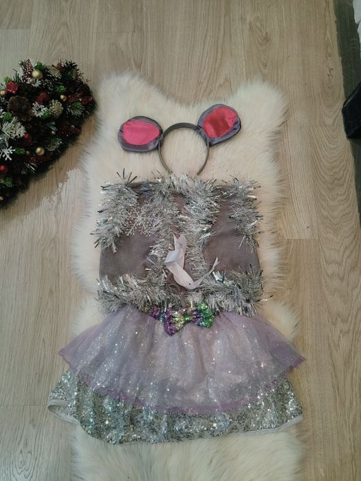 Новорічний костюм Мишка на дівчинку 4-5 років
