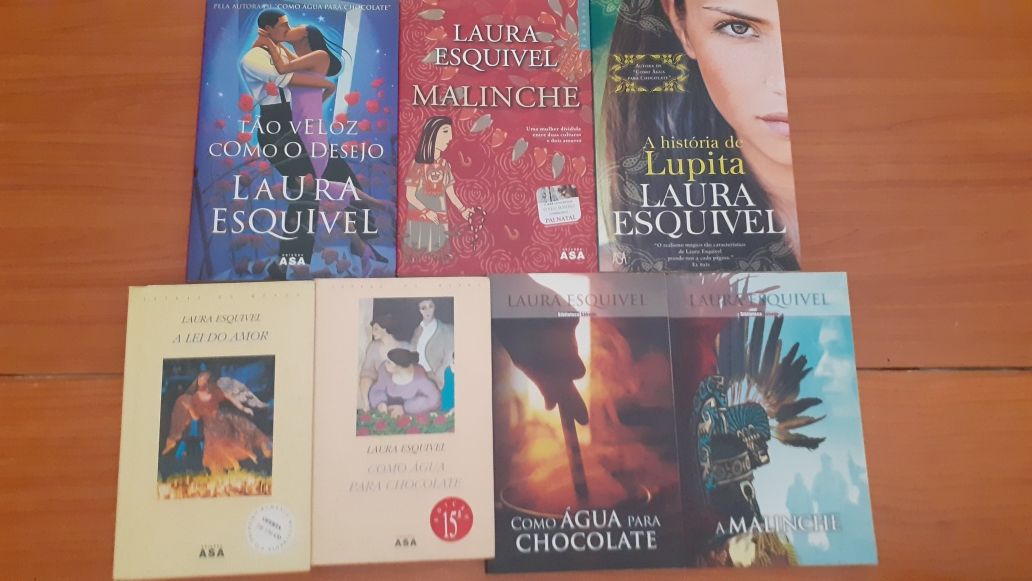 Livros Isabel Allende / Laura Esquivel