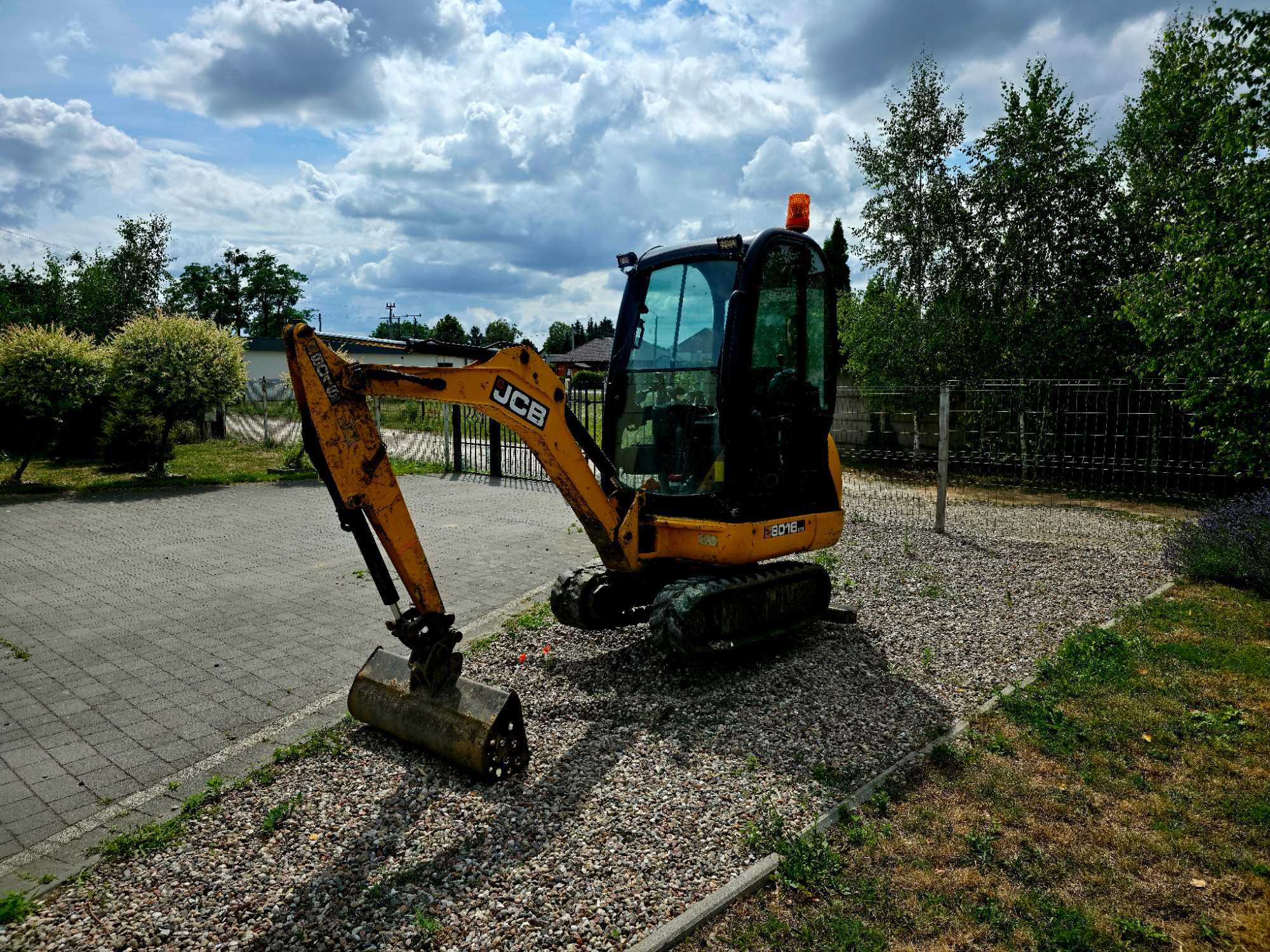 2014 ! Minikoparka JCB 8016  Malo Motogodzin!