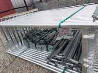 Rusztowanie 150 m2 nowe system plettac 70 platek