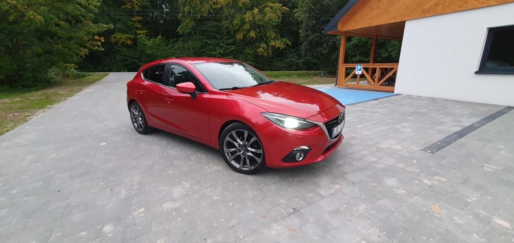 Mazda 3 BM*2014r*2.2 Diesel*150km*Pdc*Xenon*Manual*Nawigacja*Alu*Skóra