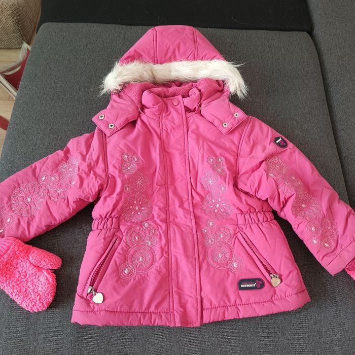 Kombinezon zimowy dla dziewczynki 104