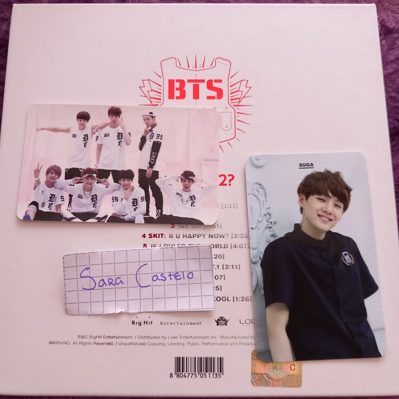 BTS - O!RUL8,2? (Suga)