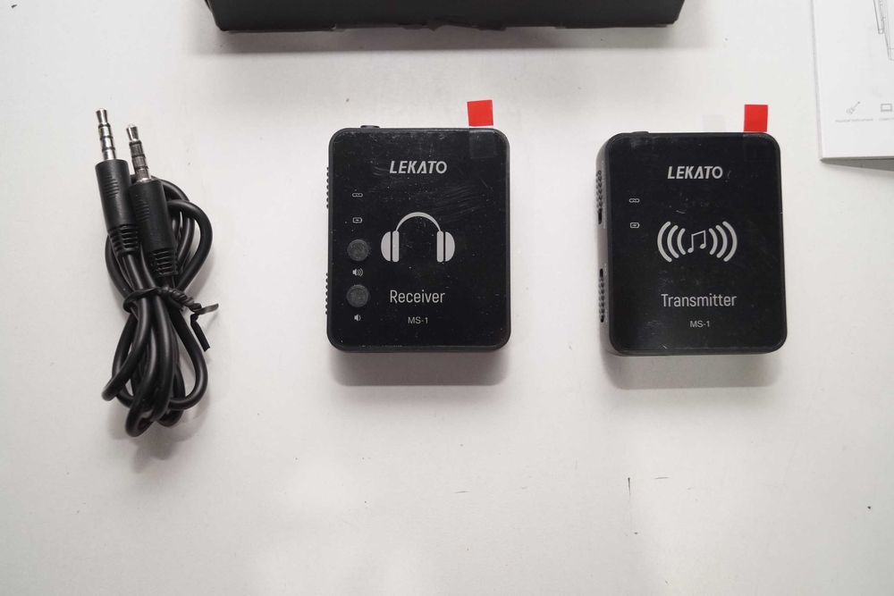 1386 Bezprzewodowy system transmisji audio LEKATO MS-1 2.4G