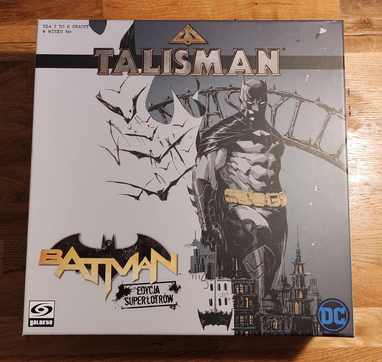 Galaktyka Talisman Batman edycja superłotrów karty w koszulkach