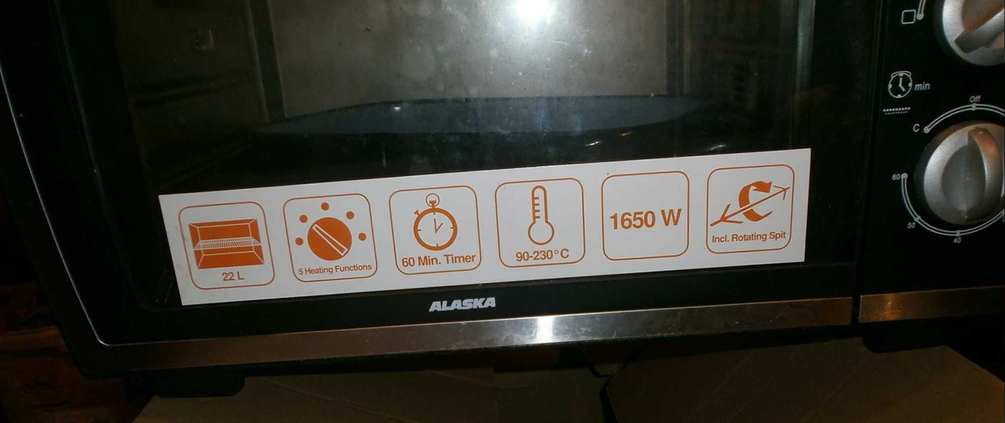 Elektryczny Piekarnik Alaska wszechstronny i pojemny.