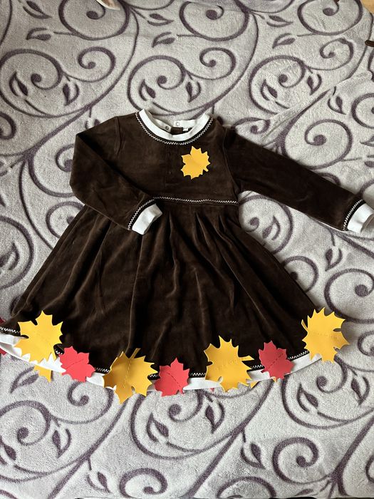 Сукня, на свято осіні 98-104