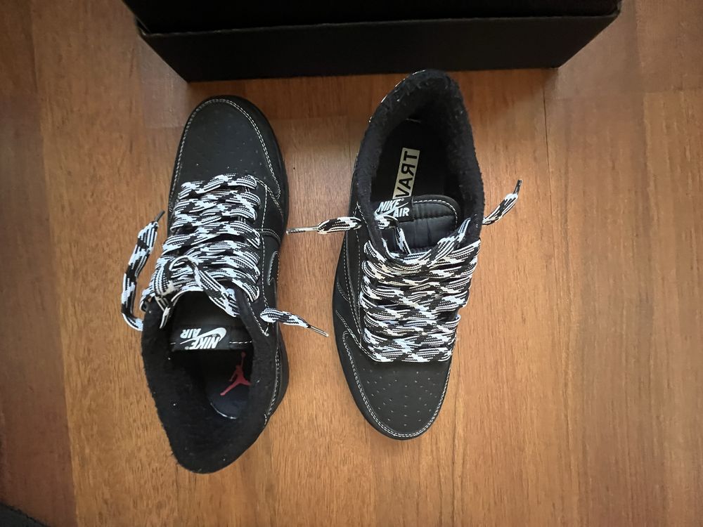 Jordan 1 Travis Scott Black Phantom