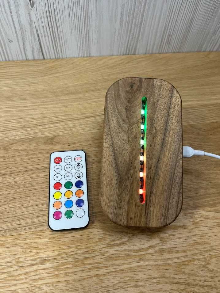 Світильники. SMART RGB нічник акриловий. З пультом керування.