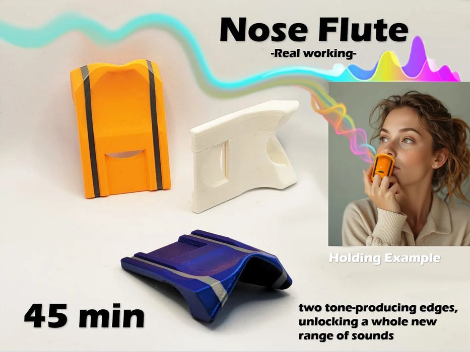 Flauta de Nariz Funcional para Música Expressiva