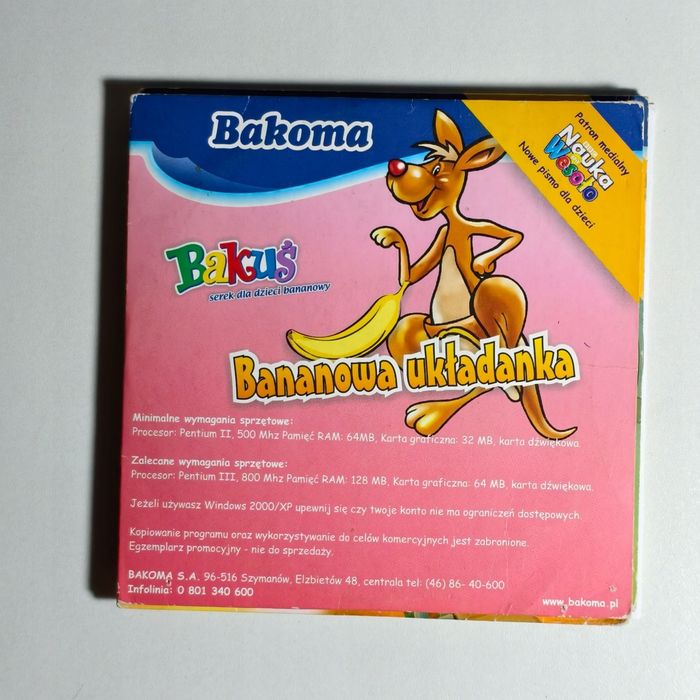 Gra PC - BAKUŚ: bananowa układanka