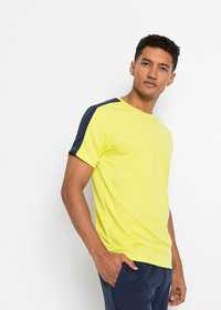 B.P.C t-shirt męski funkcyjny żółty neon XXL.