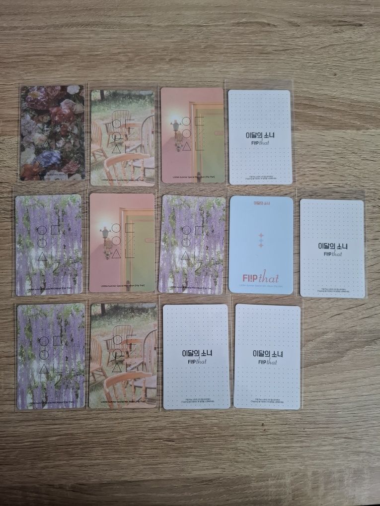 loona flip that photocards pob wtt