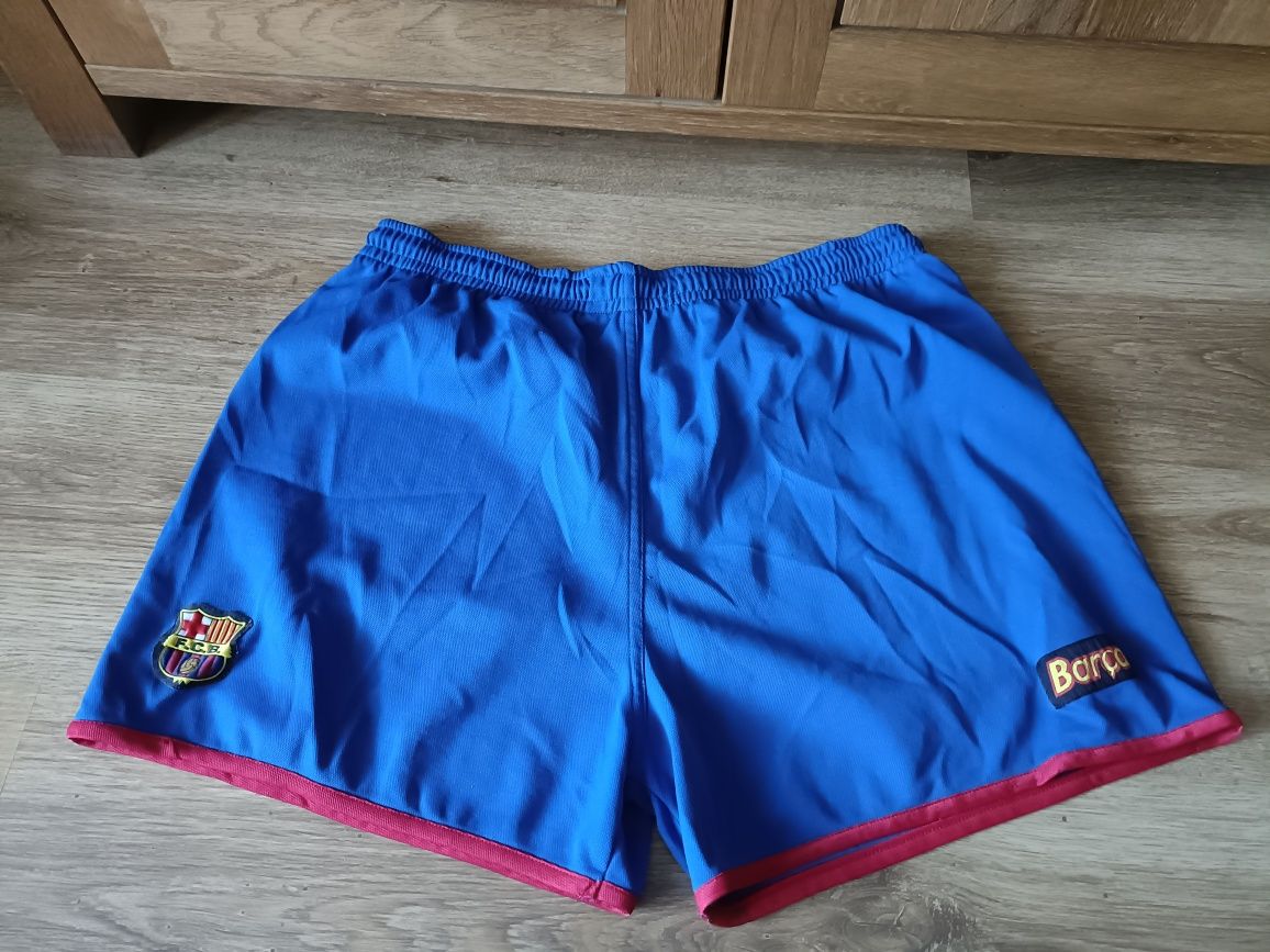 Spodenki Fc Barcelona S Barca XS spodnie sportowe strój pilkarskie