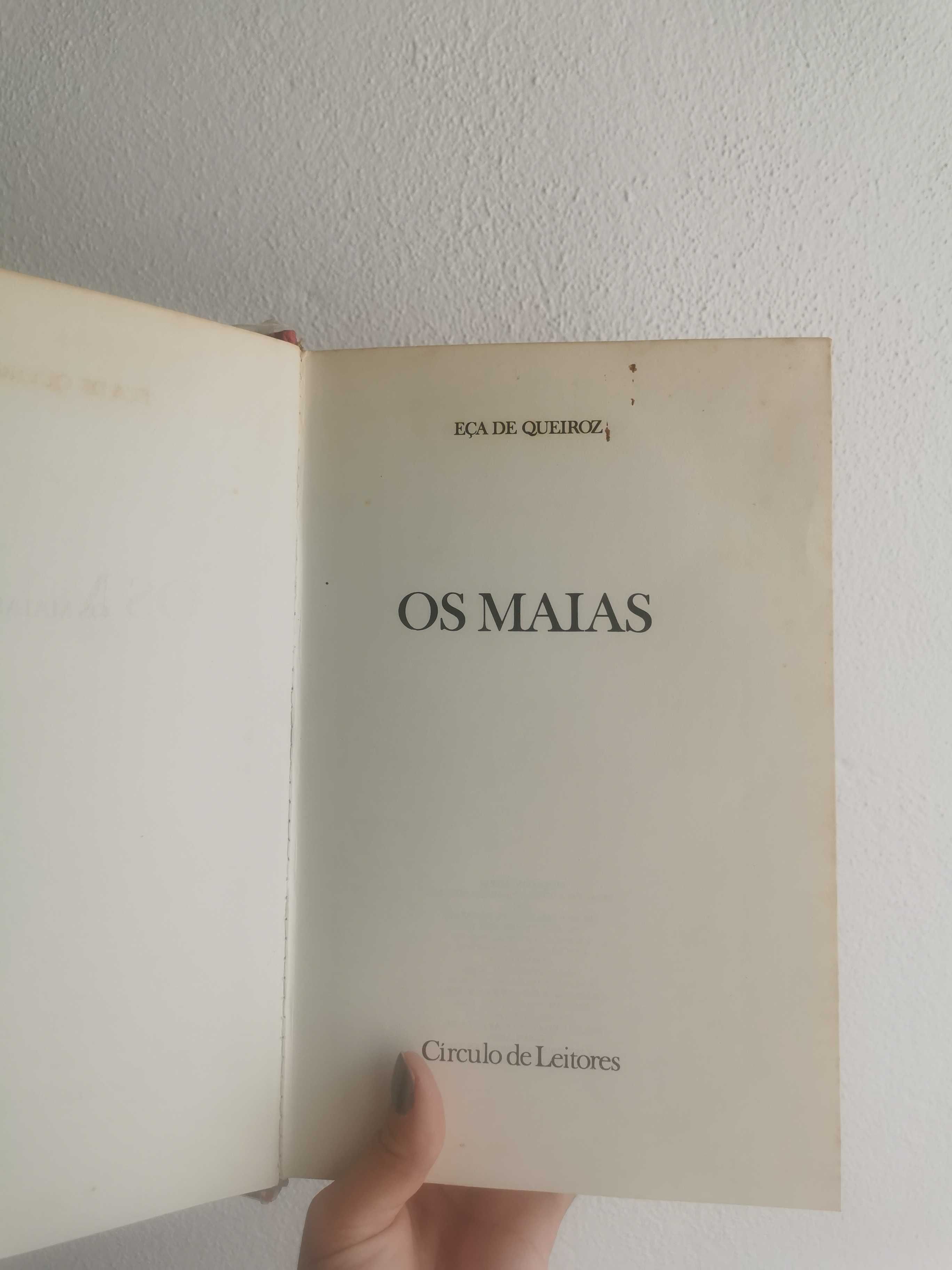 Livro Os Maias de Eça de Queiróz