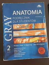Anatomia Gray tom 2 Wydanie III Lekarski Lek-dent