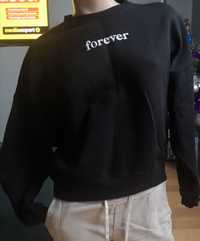 Bluza, czarna,H&M, friends & forever,dla przyjaciela, XS, S
