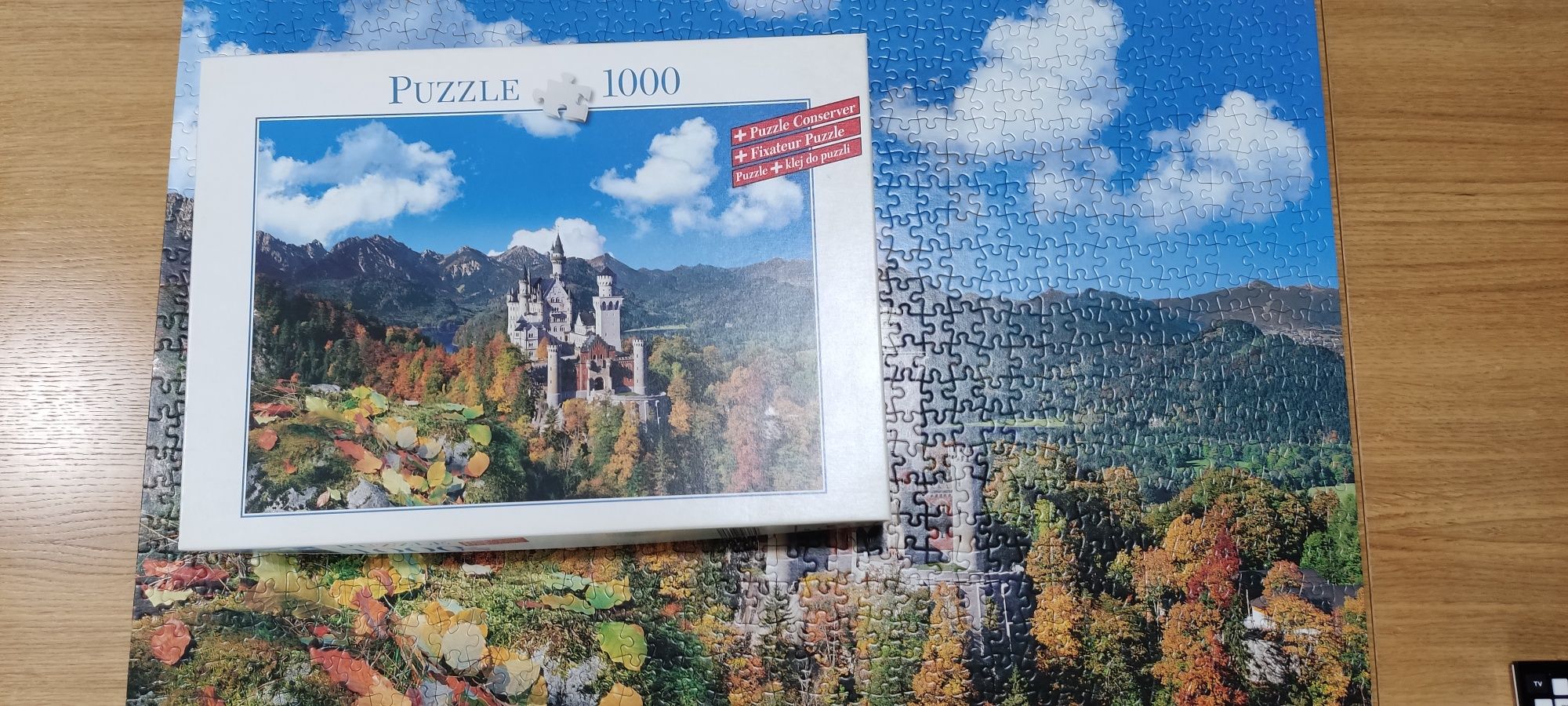 Puzzle zamek 1000 elementów