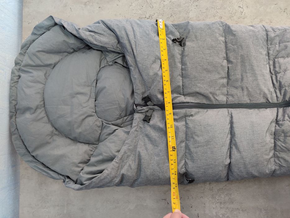 Пуховий конверт, пуховий чохол в коляску