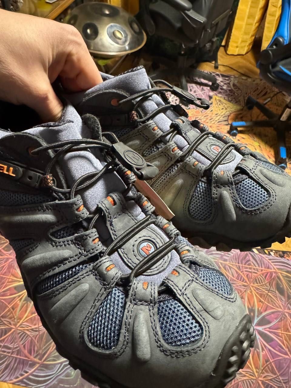 Чоловічі трекінгові кросівки Merrell Chameleon II Stretch navy