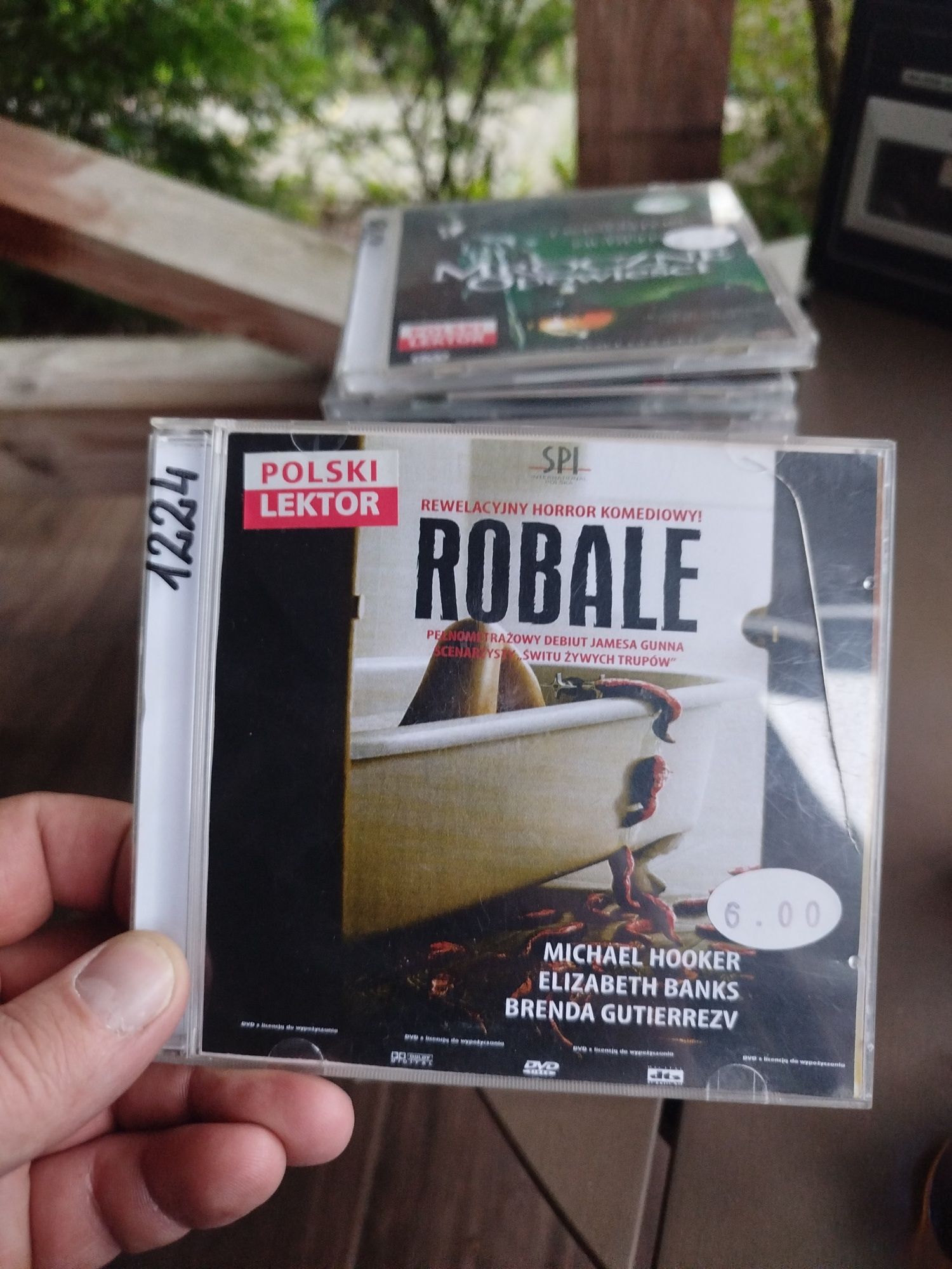 Zestaw płyt dvd horrory 6 sztuk