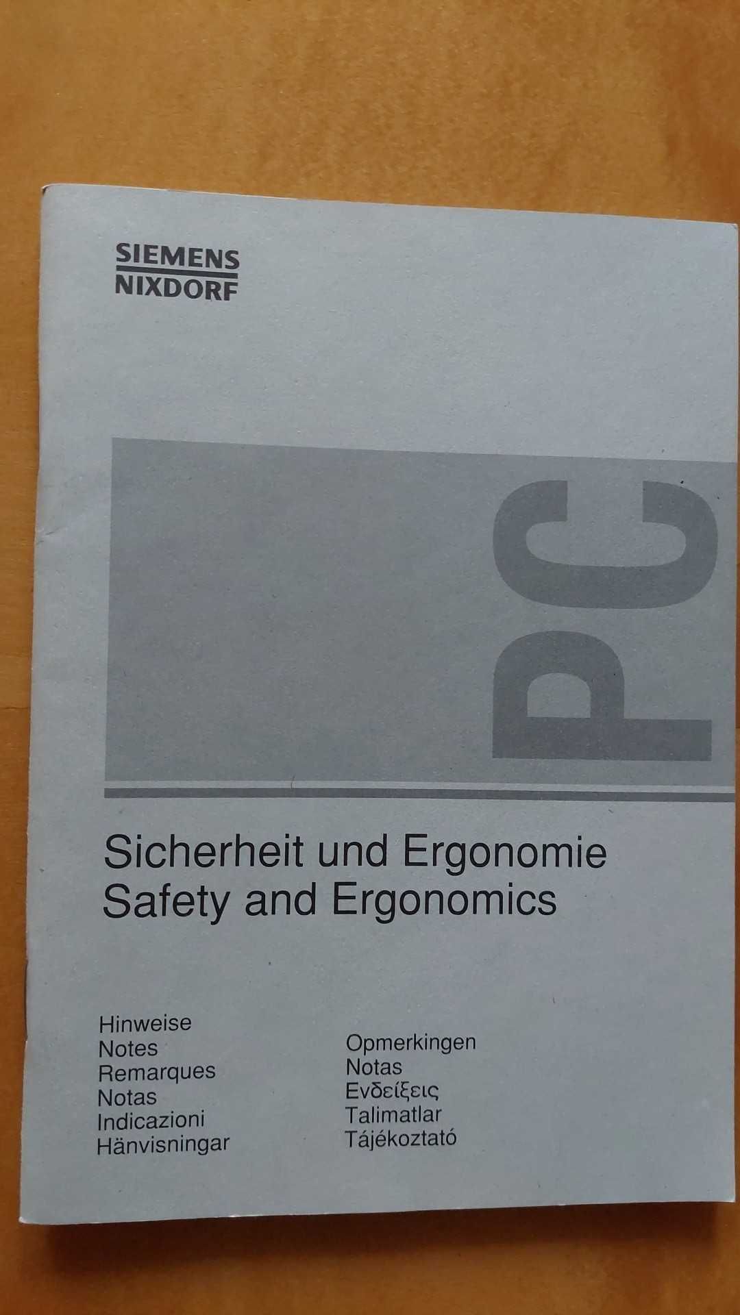 Zestaw instrukcji do komputera Siemens-Nixdorf Scenic H