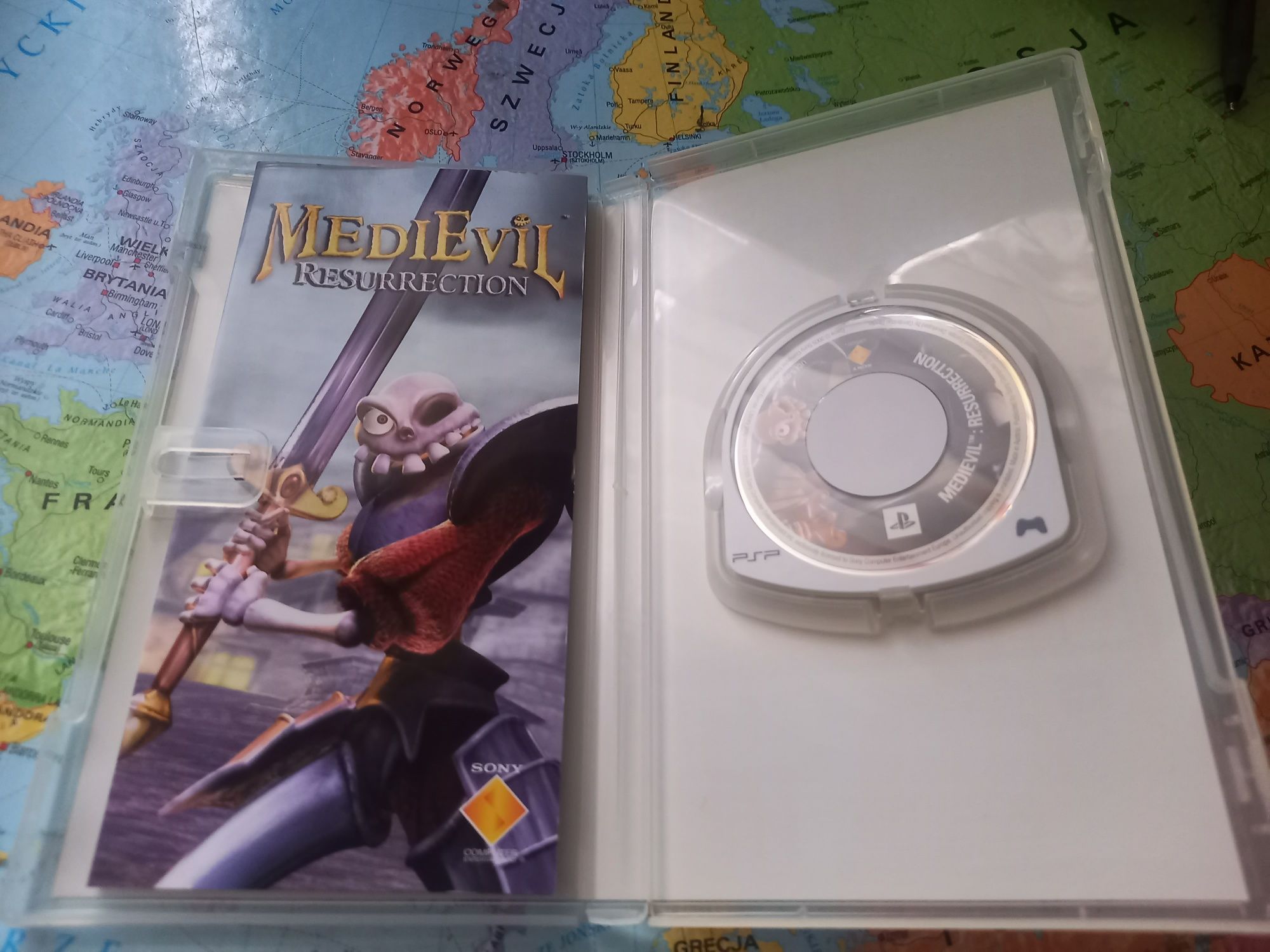 Gra Sony psp medievil resurrection