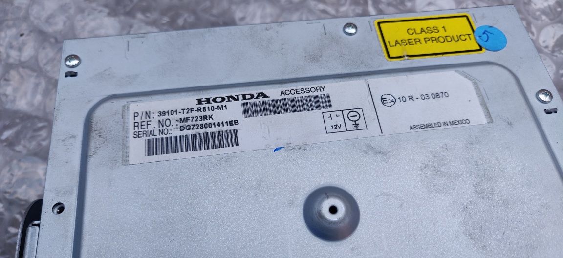 Магнитола головное устройство Honda Accord 9