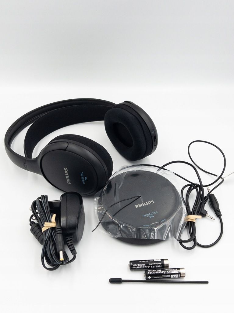 Słuchawki nauszne PHILIPS SHC5200/10 Hi-FI Czarny