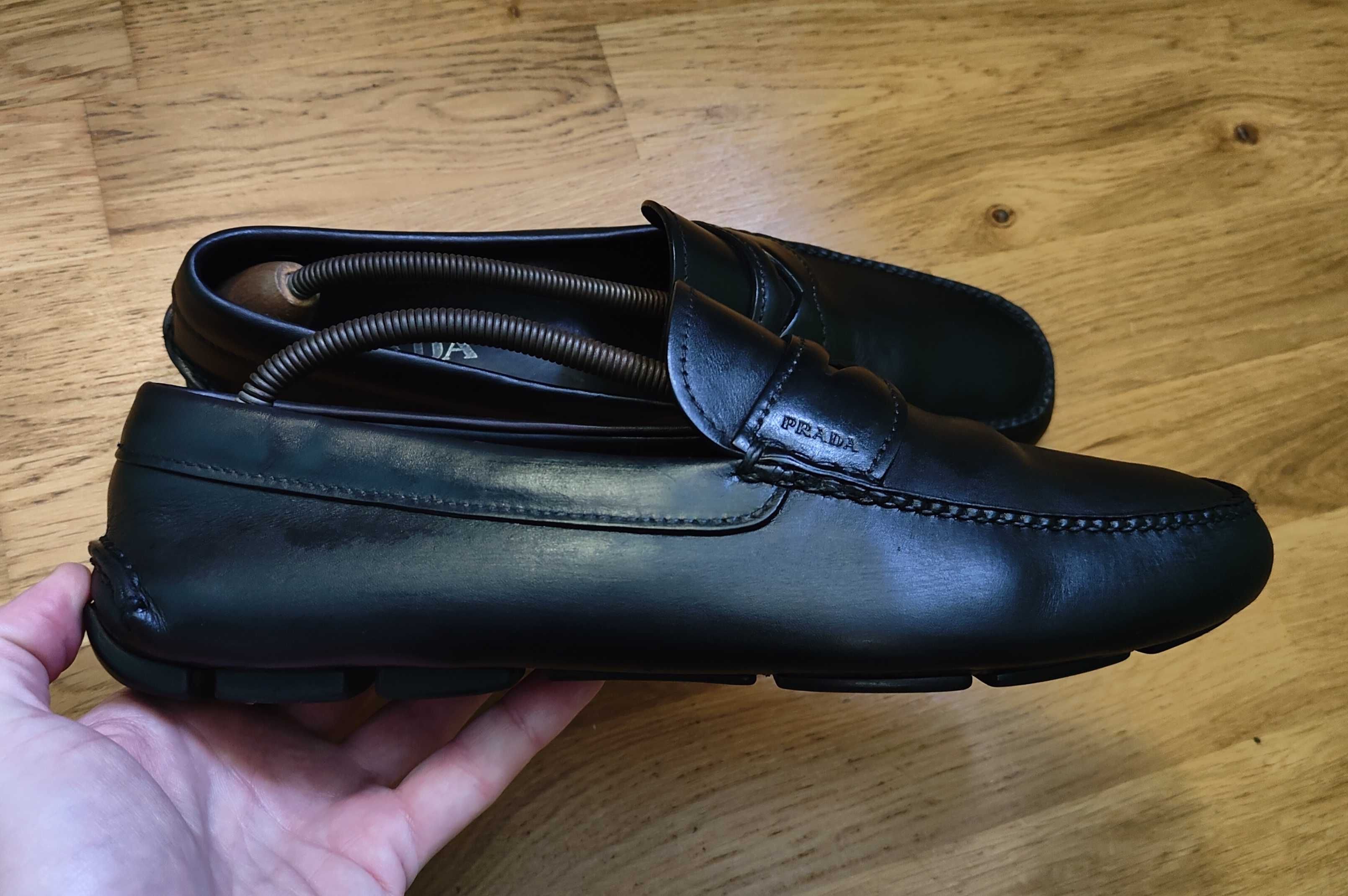 Мокасины Prada Leather Размер 44