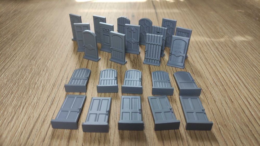 Posiadłość szaleństwa - druki 3D