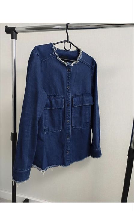 ZARA Джинсовий піджак S M